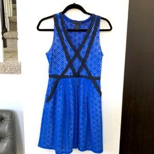 Marc by Marc Jacobs lace cutout dress with pockets.